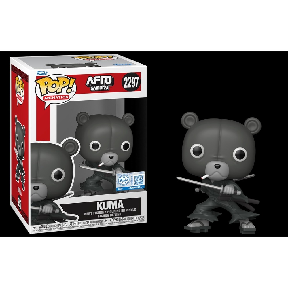 Funko‎ Pop Kuma #2297 Afro Samurai Vinyl Figure Anime Collectible Rare